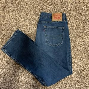 Men’s Levi blue jeans 32x34 style 514